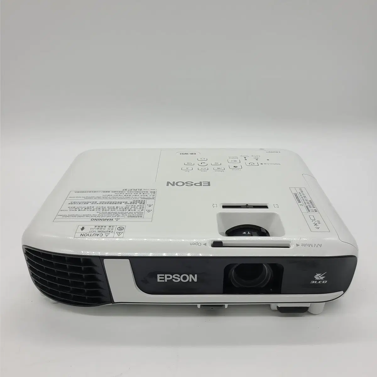 Epson EB-W51 4000 ANSI WXGA used beam projector