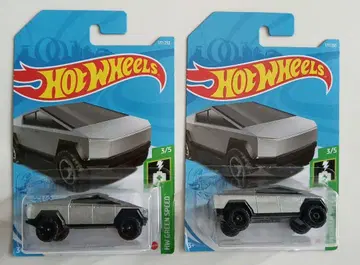 핫휠 테슬라 테슬라 사이버트럭 2개 세트 케이스 깨짐