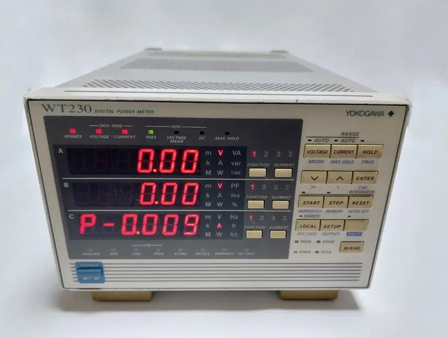 YOKOGAWA WT230 760503-C2-F/HRM 디지털 파워메터