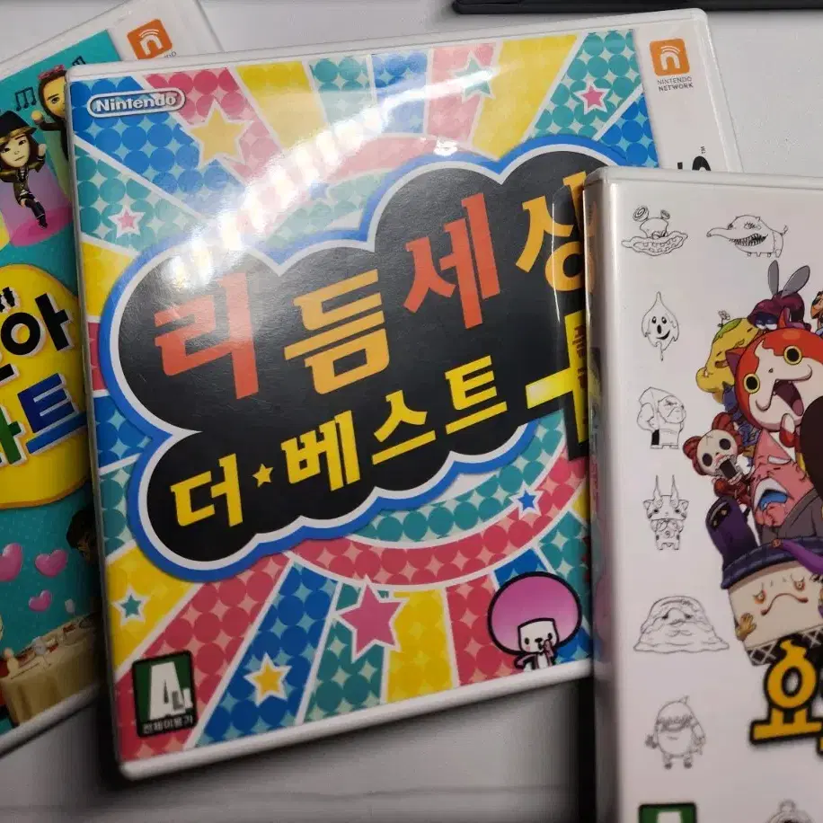 3DS 게임칩(친모아,리듬세상,요괴워치) 일괄판매