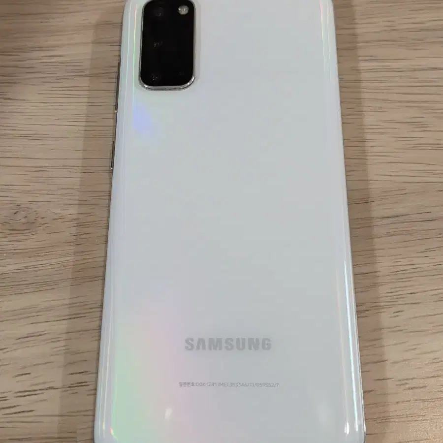 갤럭시 S20 5G 화이트 128GB + 128GB(sd카드)