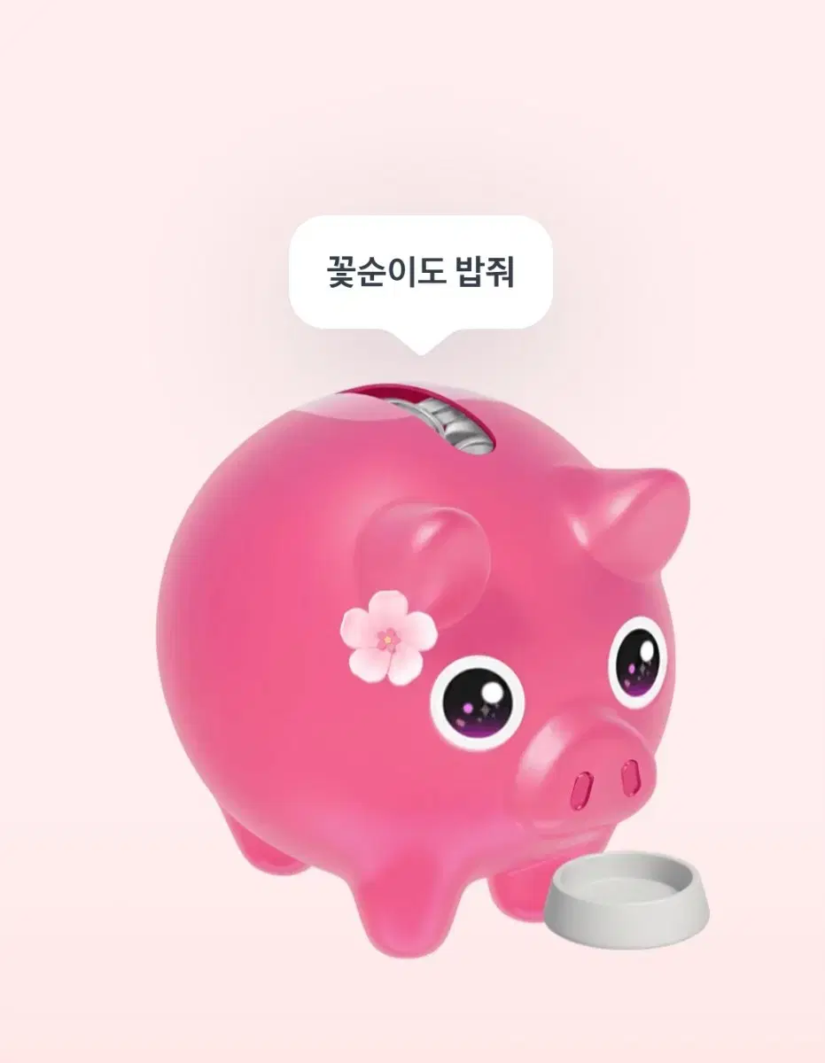 토스 꽃돼지