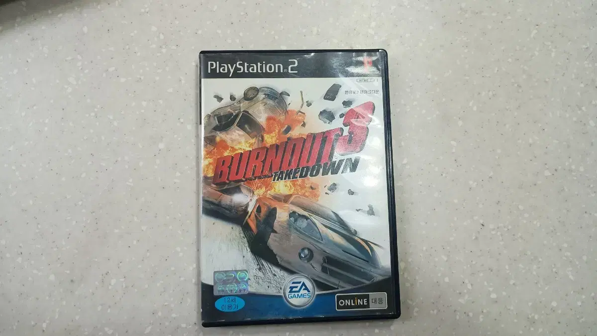 ps2 플스2 게임팔아요. 번아웃3