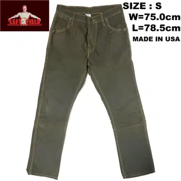 LEFT FIELD 왼쪽 필드 팬츠 75cm MADE IN USA
