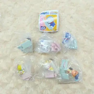 도라에몽 꽉 껴안는 케이블 커버 전 6종 풀 컴프 가챠