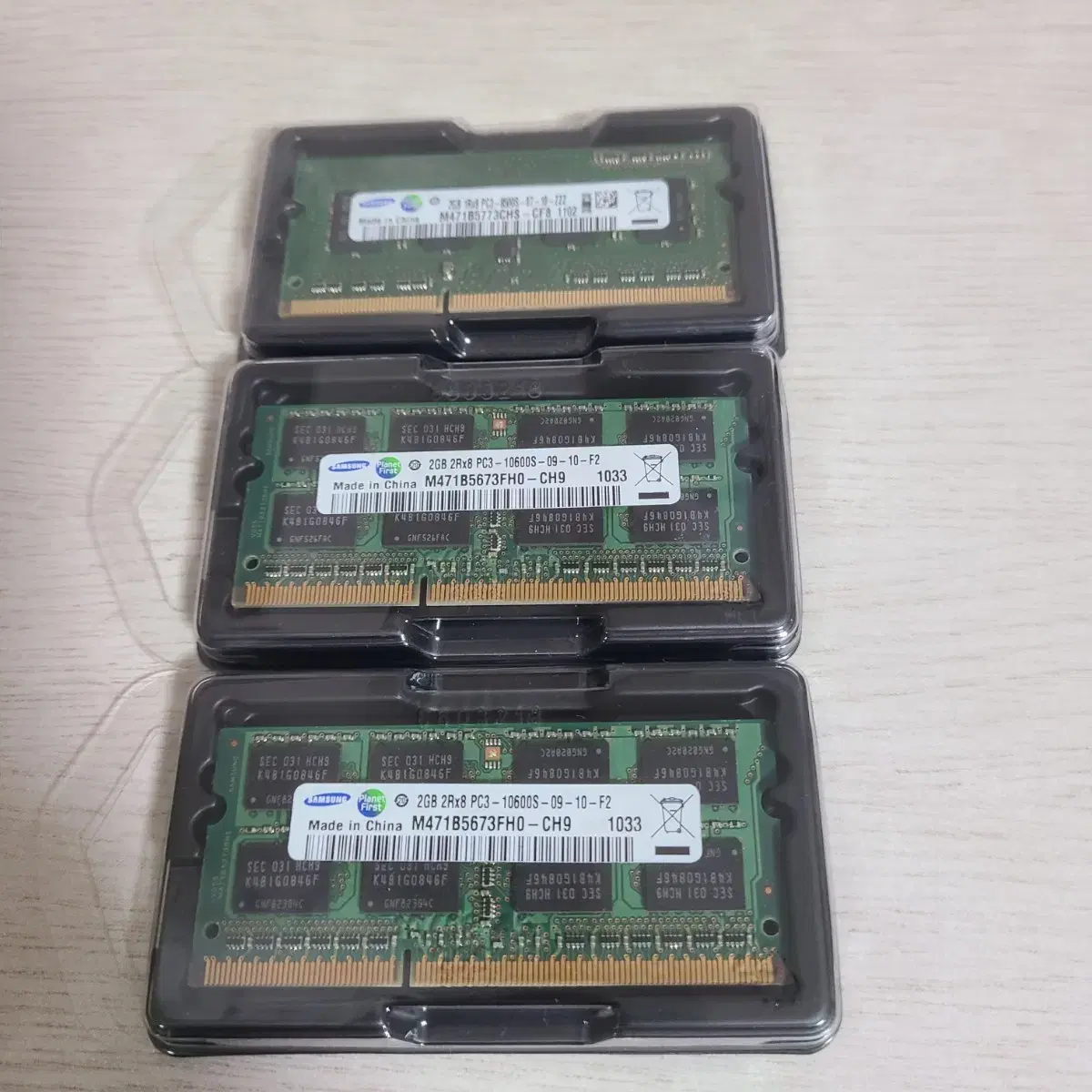 노트북 램 ddr3 2g 3개