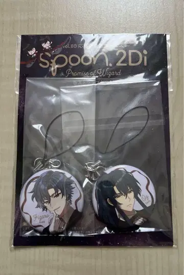 마호야쿠 Spoon.2Di 캔뱃지 캔 스트랩 피가로 오즈