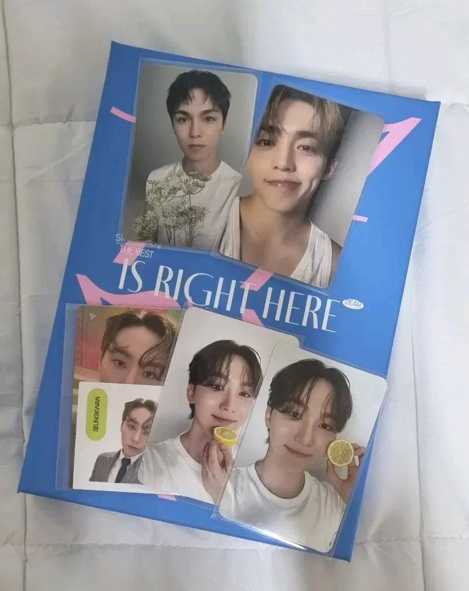 세븐틴 마에스트로 캐럿반(승관 ver.) + 승관 위버스 특전 양도