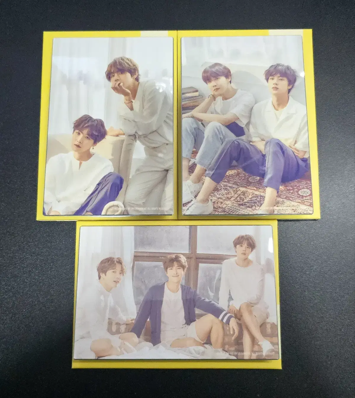 방탄소년단 오늘 전시회 포토프레임 세트 BTS exhibition