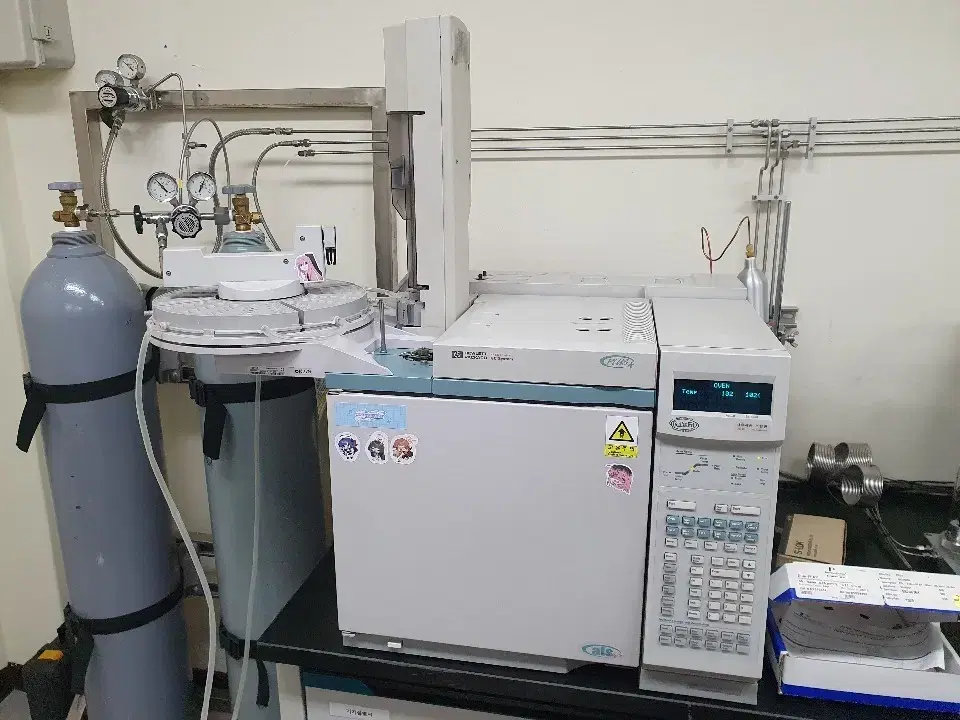 HP(Agilent)6890 plus GC