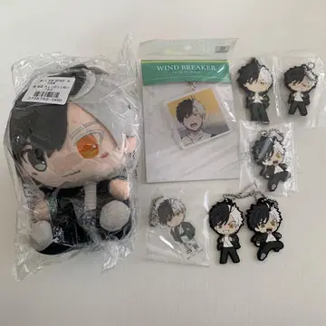 윈드 브레이커 벚꽃  봉제 인형