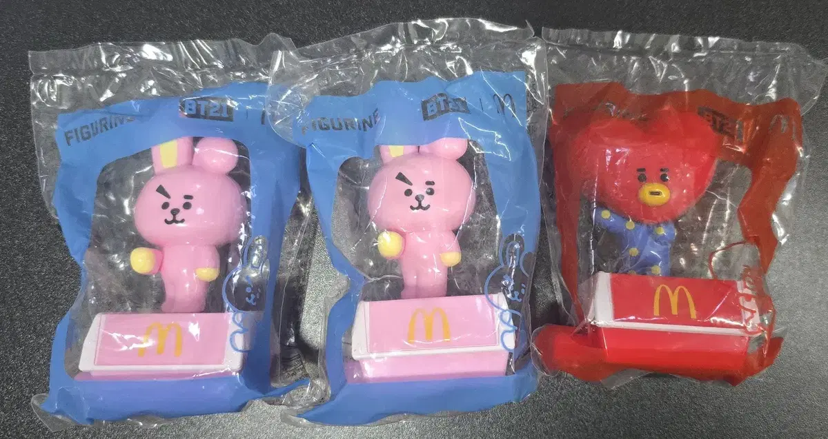 방탄 BT21 맥도날드 피규어 쿠키 타타 bt21 x McDonald's