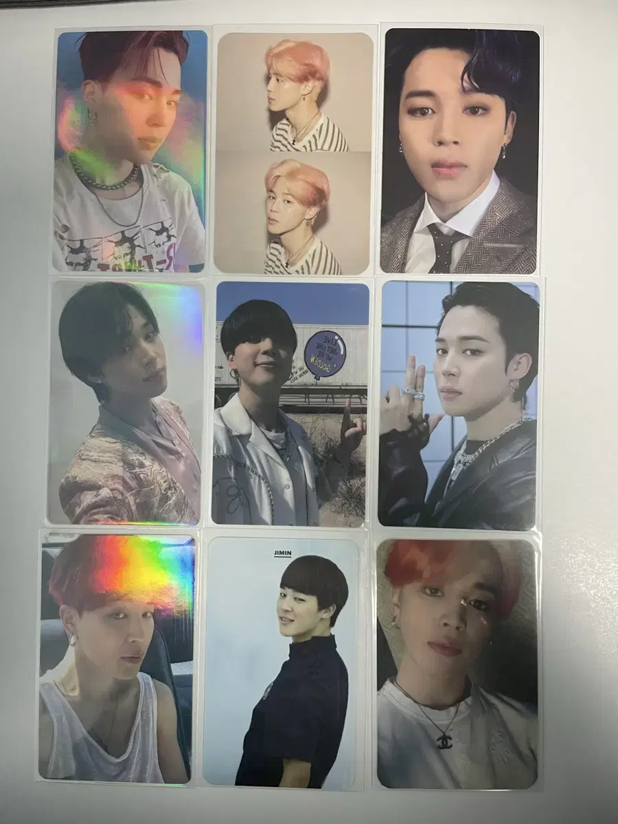 급처 방탄 지민 포카 일괄양도