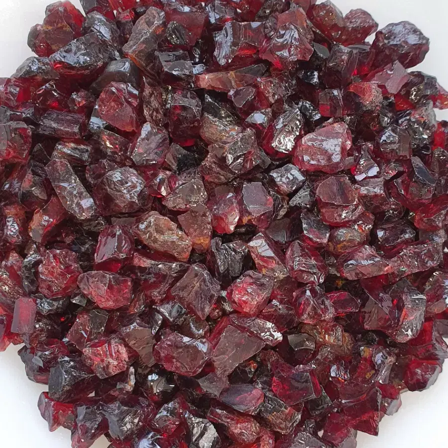 가넷원석 rough garnet 100g 500ct