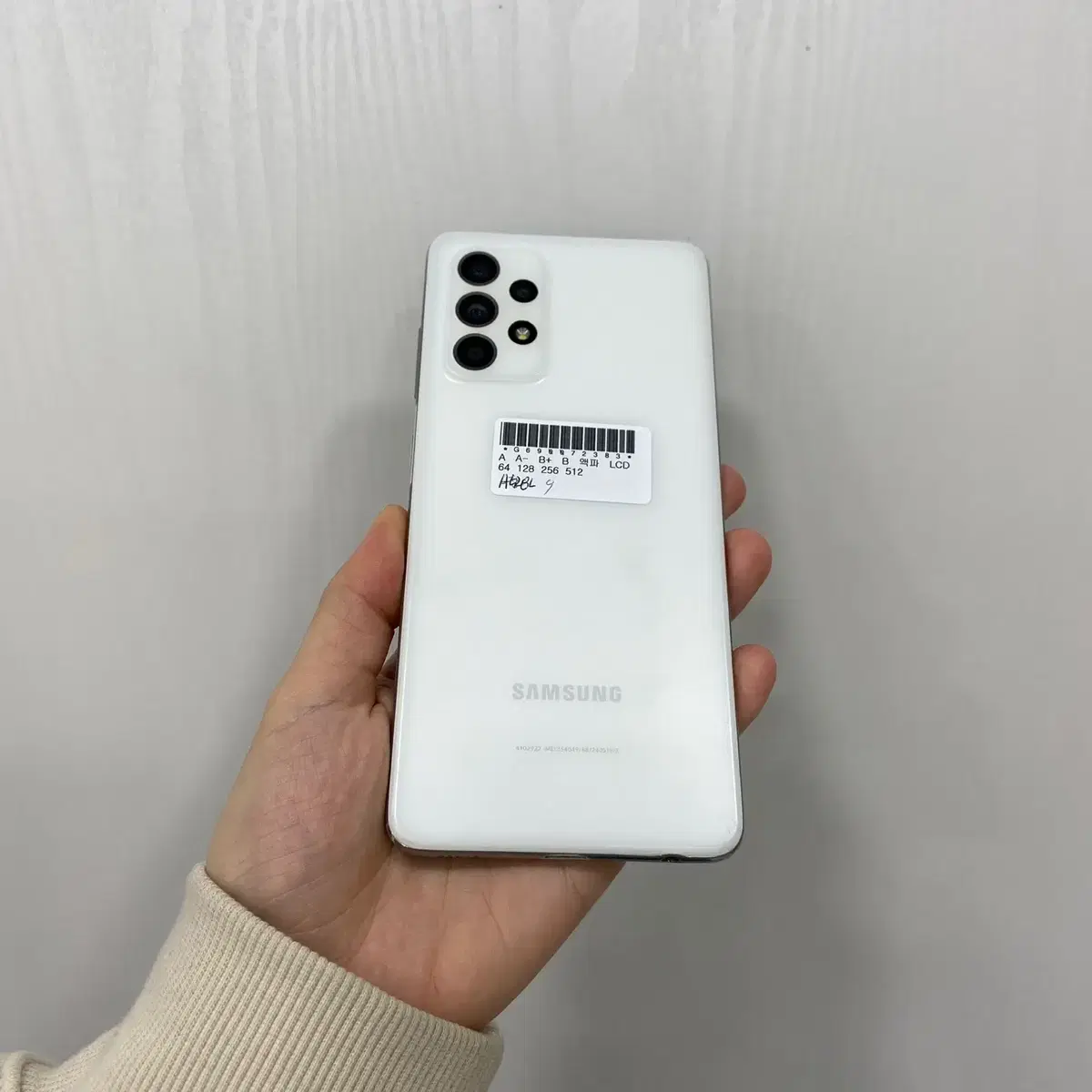 갤럭시A52s 화이트 128GB 부산 중고폰 팝니다 72383