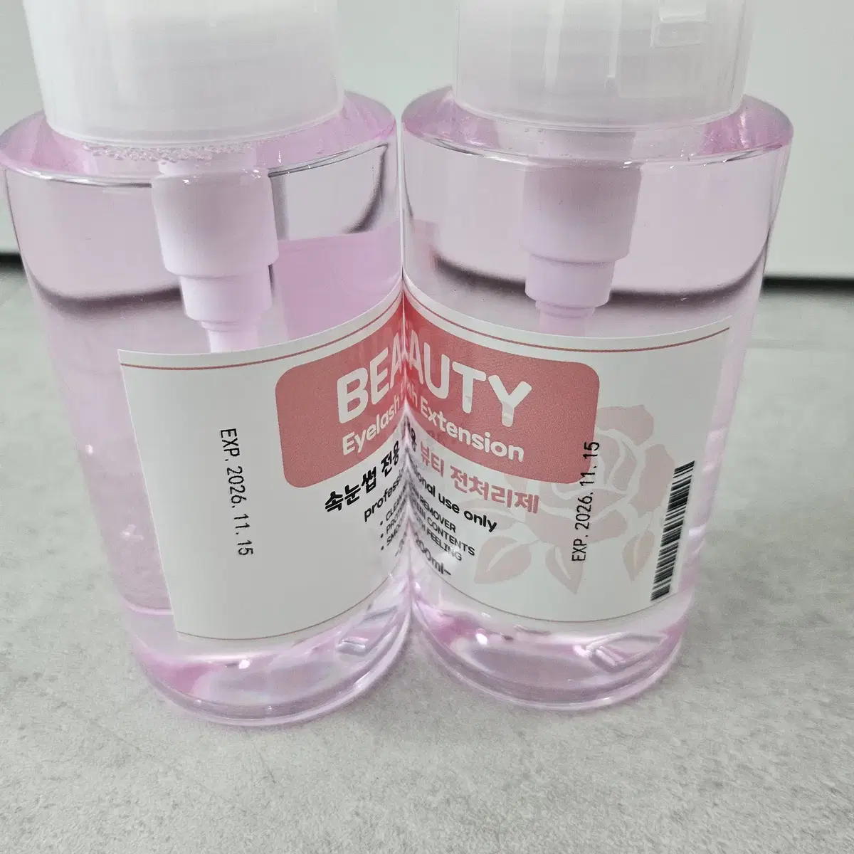 BEAUTY 속눈썹 전용 전처리제 200ml 새제품 2개