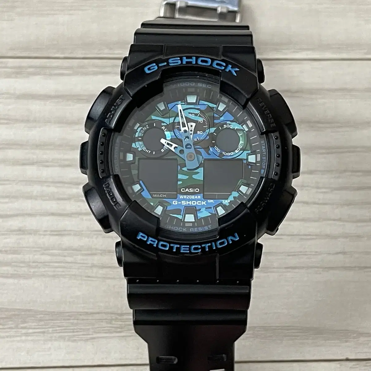 (지샥 브랜드 판매) G-SHOCK 빅페이스 아날로그 GA-100CB