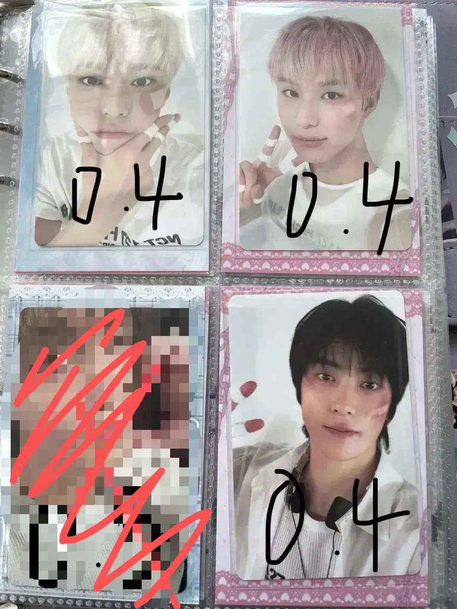 엔시티127 시즌그리팅 시그 포카 쟈니태용유타도영재현정우마크해찬