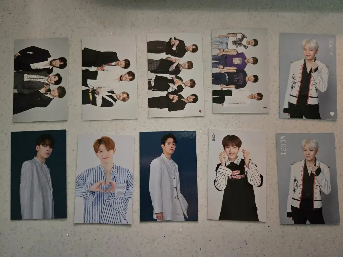 세븐틴 트레카, 키트 포카 일괄