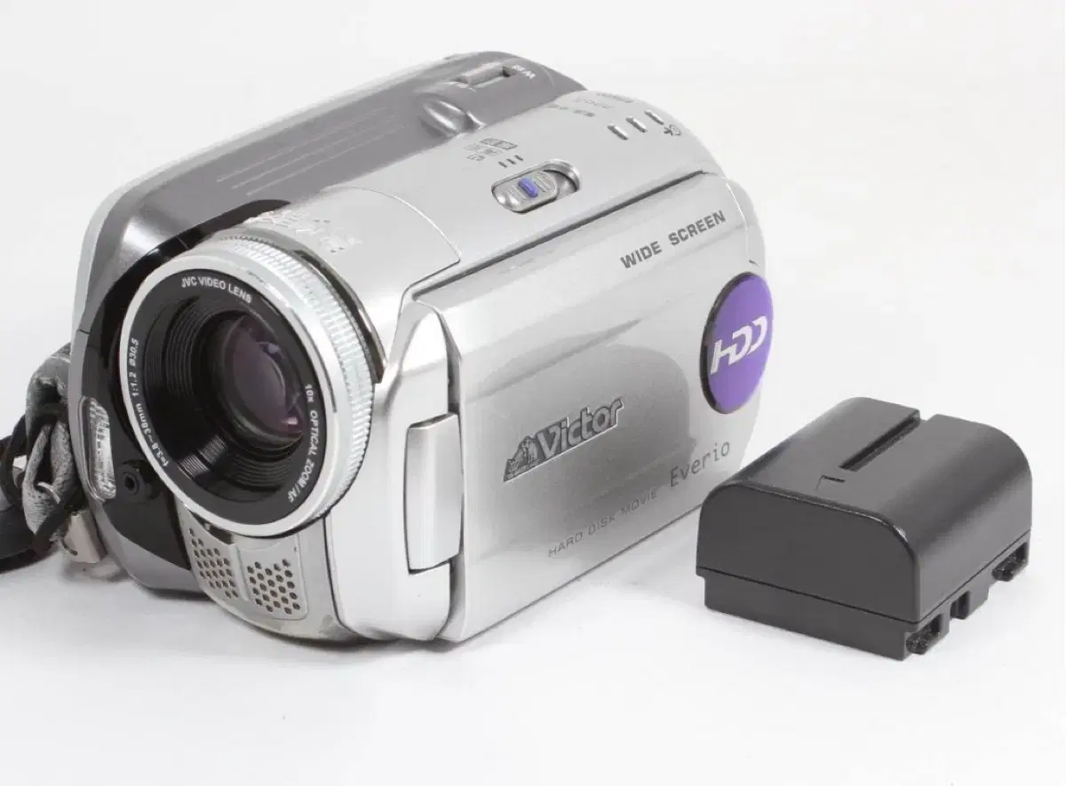 JVC everio victor GZ-mg77s 빈티지 캠코더 +구성품