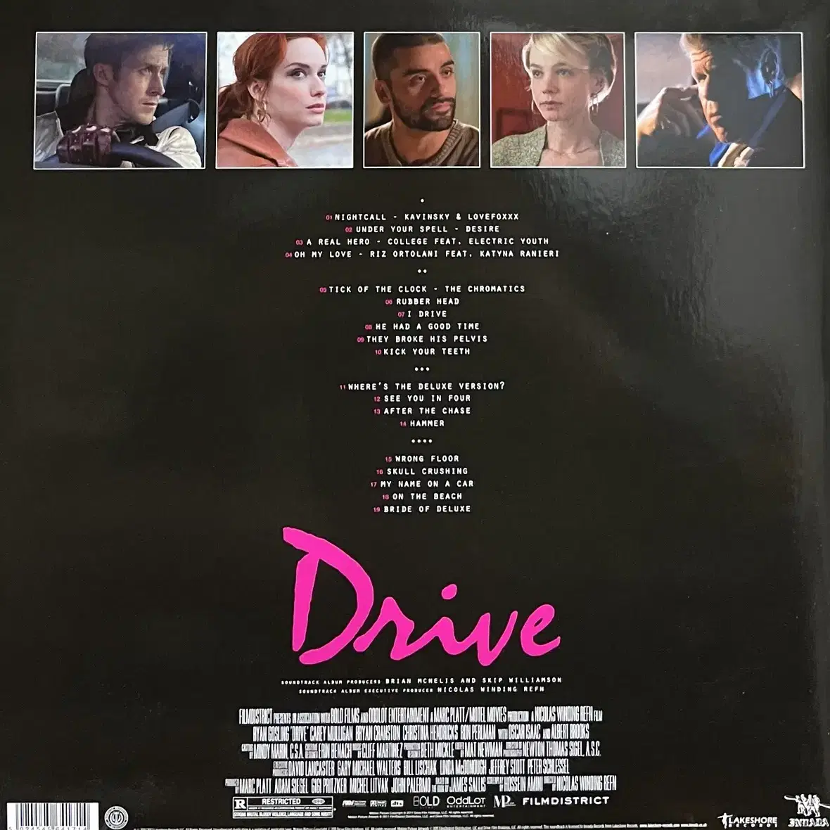 Cliff Martinez - Drive OST 칼라 lp