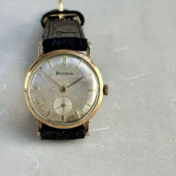 BULOVA 수동 와인딩 빈티지 손목시계