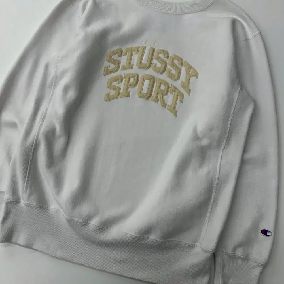 STUSSY 스투시 x 챔피온 아치로고 리버스위브 맨투맨