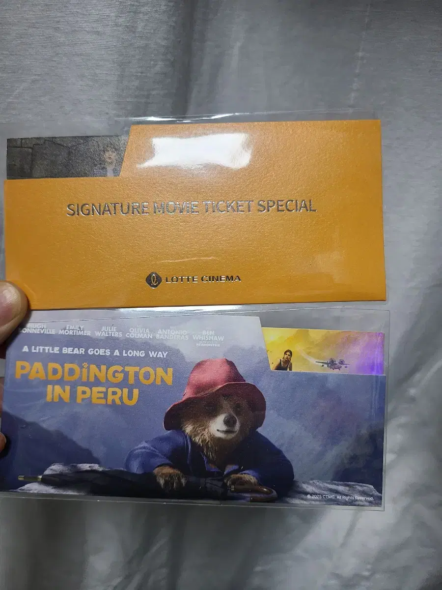 패딩턴 무비티켓 Signature Movie Ticket Special