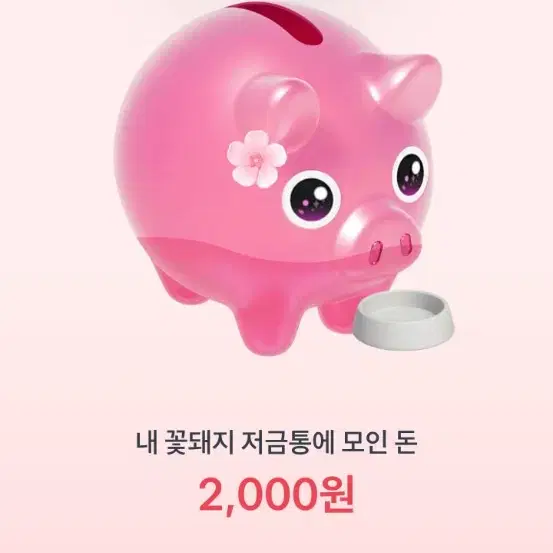 꽃돼지 저금통 이벤트 부탁드려요