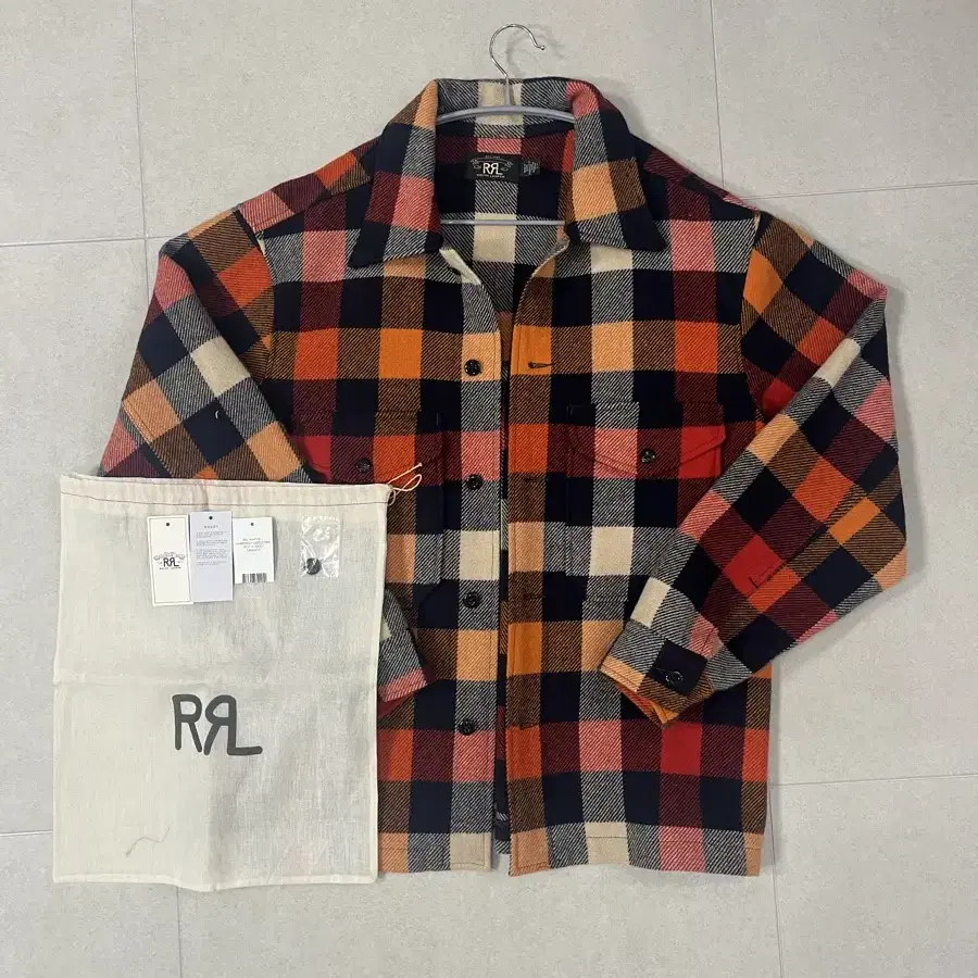 rrl 울 오버셔츠 L사이즈