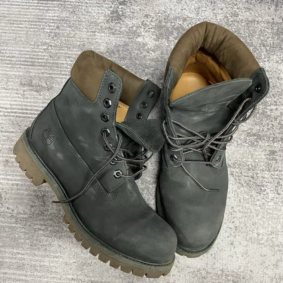 Vintage Timberland 6인치 챠콜그레이