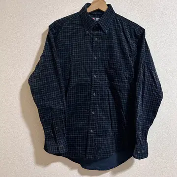 CHAPS RALPH LAUREN 긴팔 셔츠 벨루어 체크 무늬