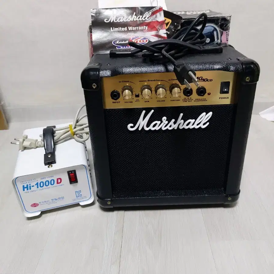 Marshall MG10CD 기타 앰프(트랜서 포함)