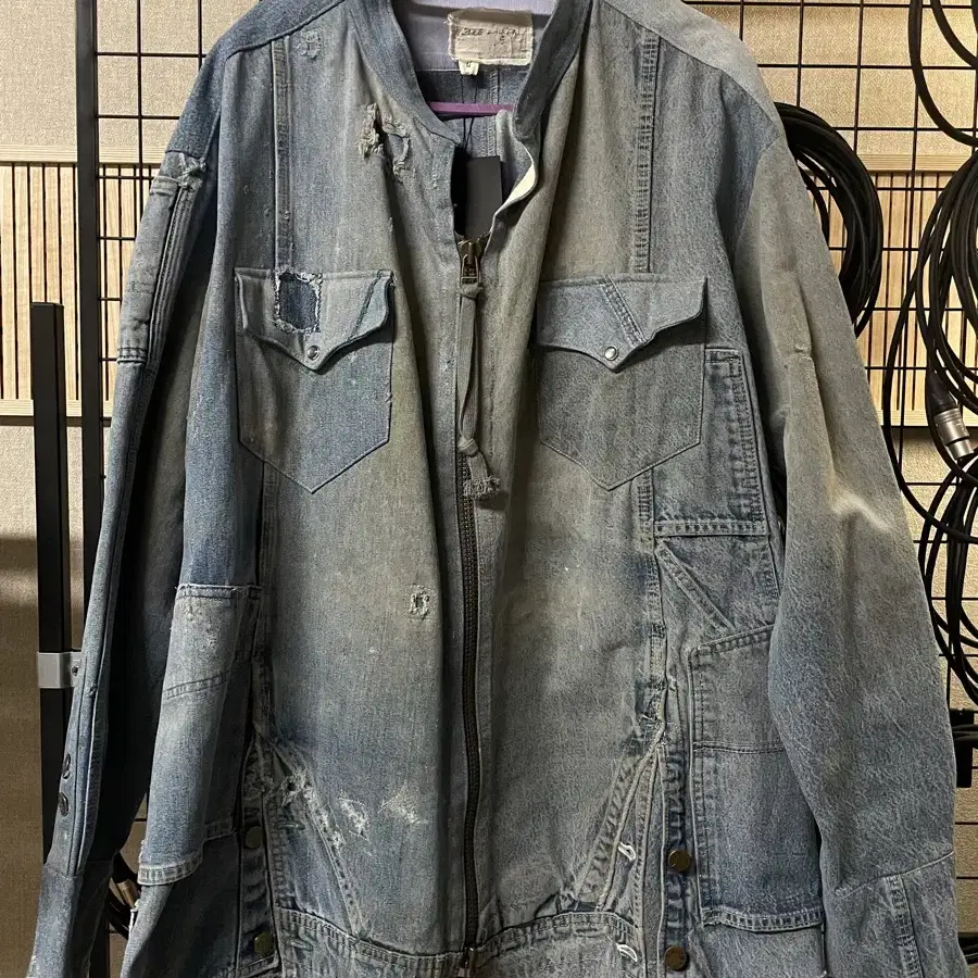 그렉 로렌 greg lauren  데님 자켓 판매합니다.