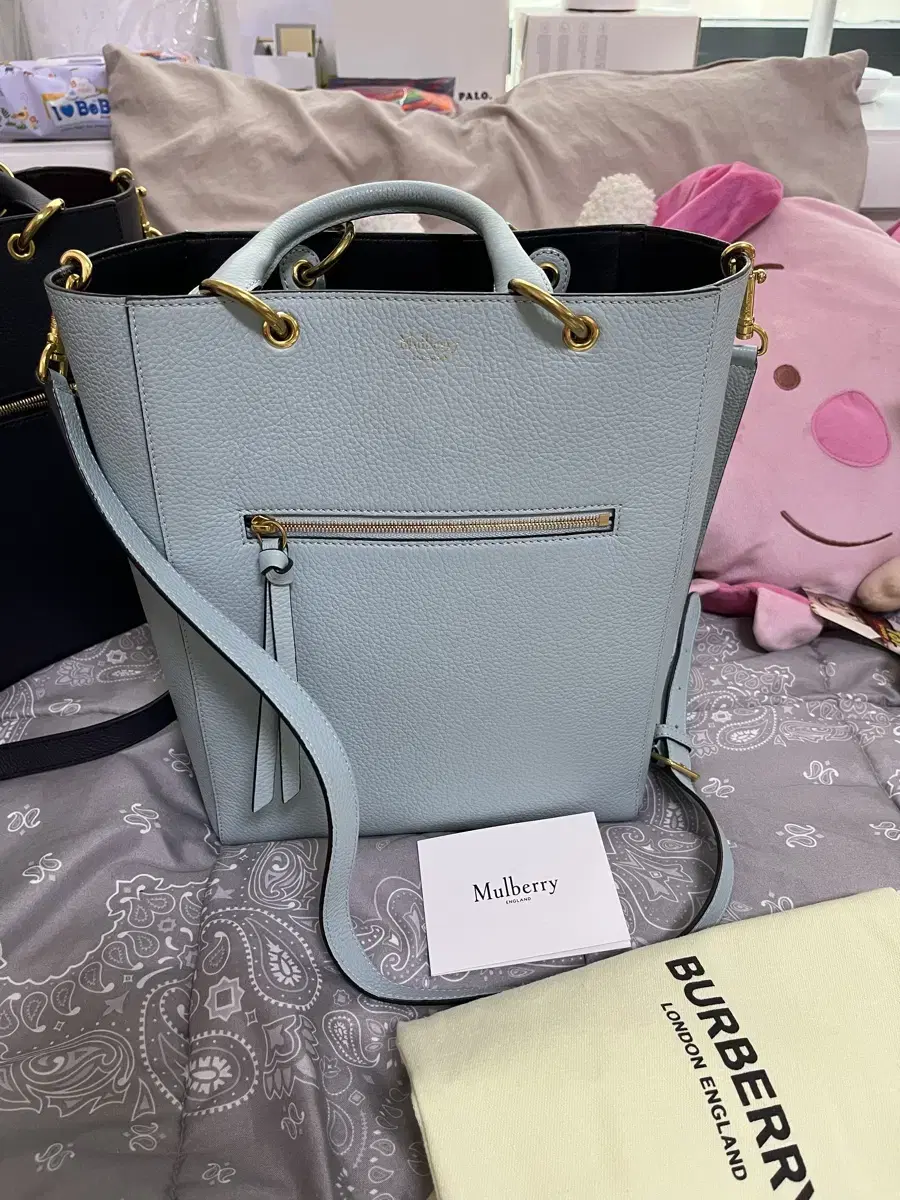Mulberry Small Maple Bag Light Blue