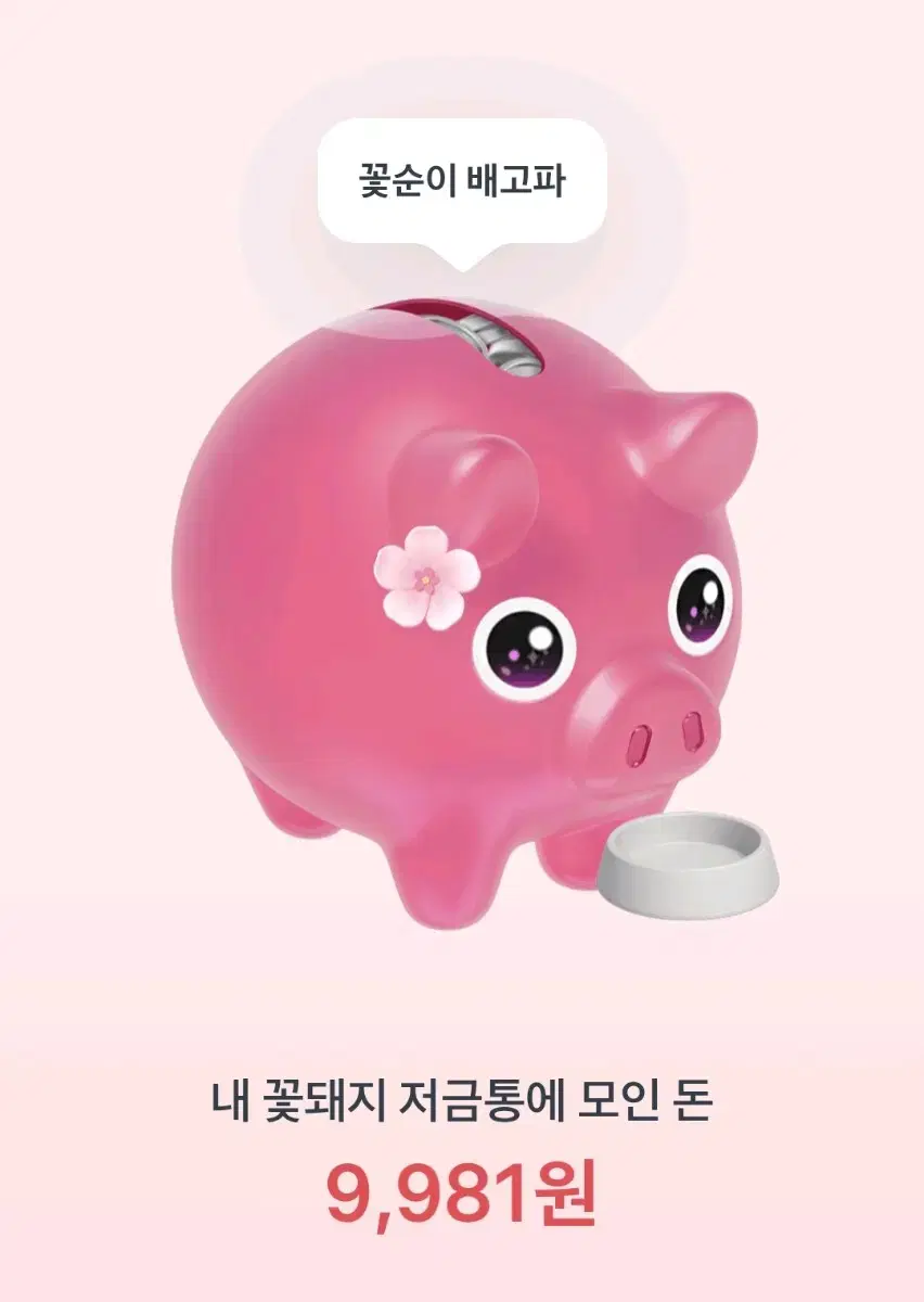 토스 꽃돼지 도와주세요!!