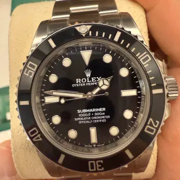 롤렉스 서브마리너 논데이트 41 브랜드 중고거래 플랫폼, 번개장터