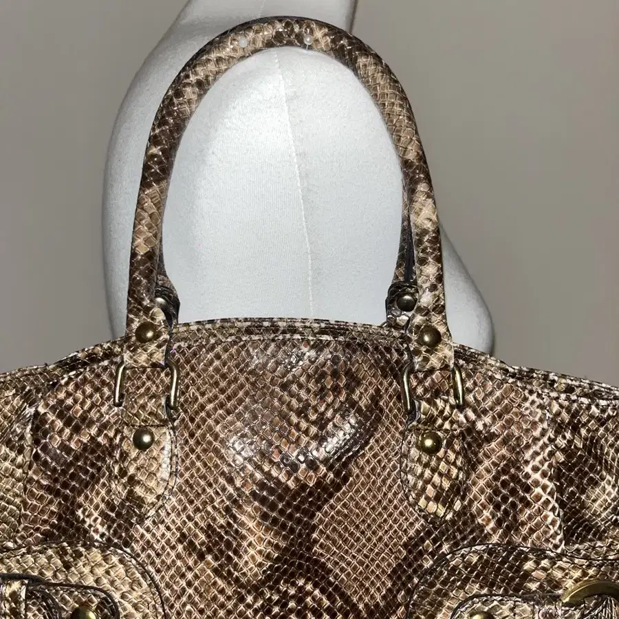 Paco Rabanne Snake Leather Bag