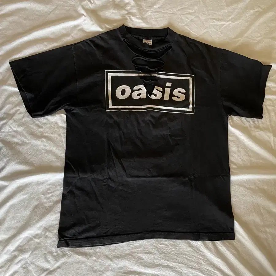 오아시스 oasis 1996 투어 티셔츠 노엘 리암 갤러거