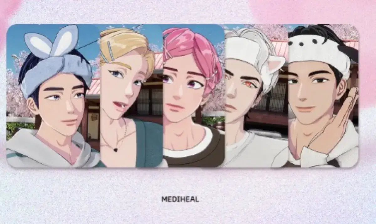 Plave MediHeal 1st photocard, Single-sided coating, Eunho + Hamin, Free standard shipping
