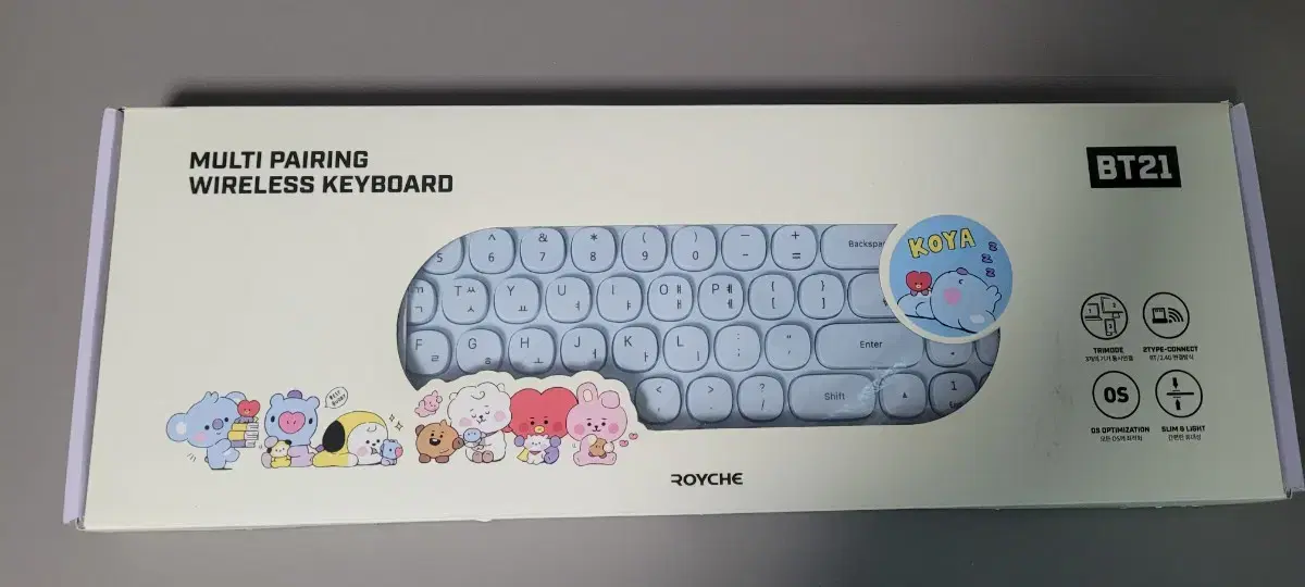 로이체 BT21 리틀버디 베이비 키보드