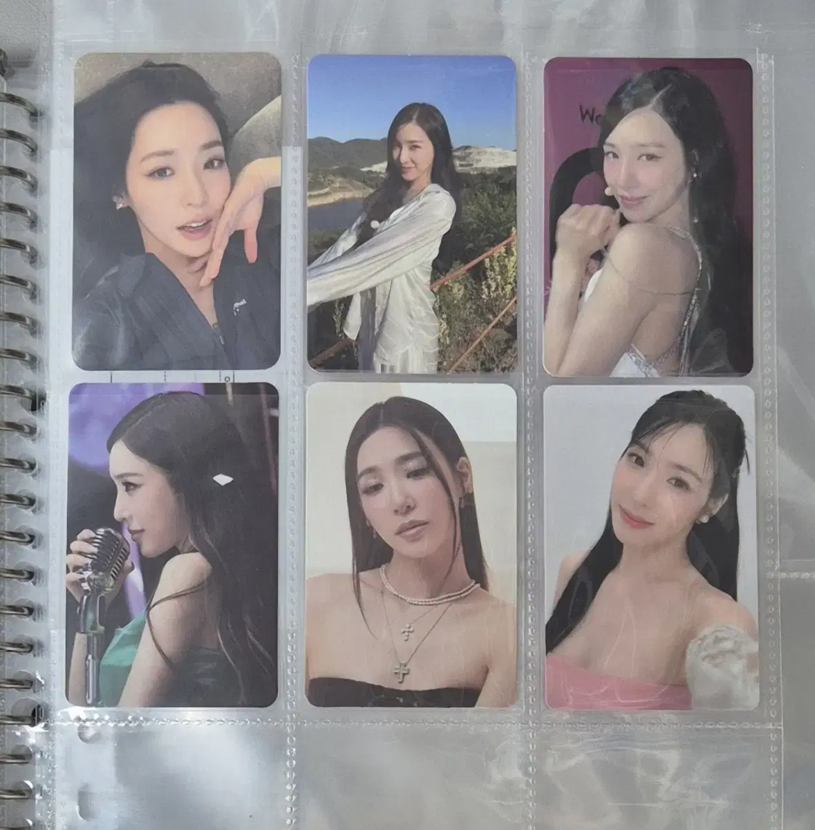 소녀시대 티파니 포카 일괄 포에버원 md 포춘 랜덤 포토카드
