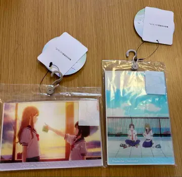 선배는 남자아이 아크릴 엽서형 스탠드 2개 세트 아베이