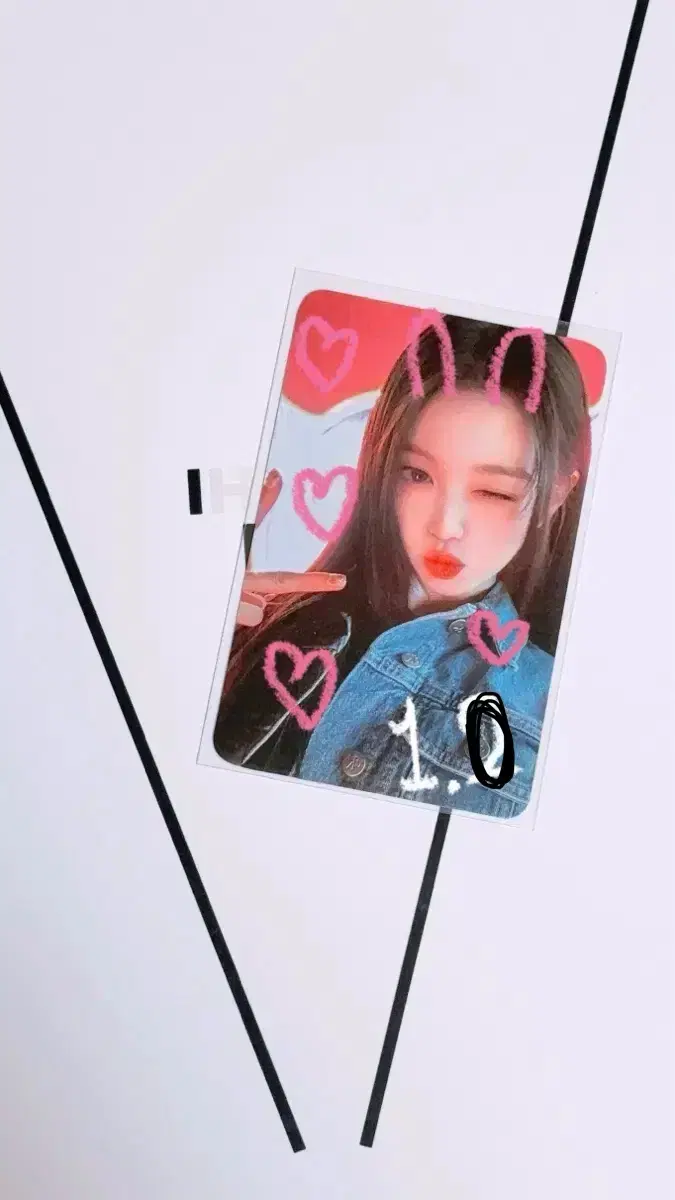 아이브 원영 아이엠 마뮤테 특전 미공포 포카
