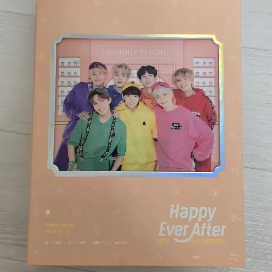 방탄소년단 bts 머스터 4기 디비디 dvd 포카 제외 풀박