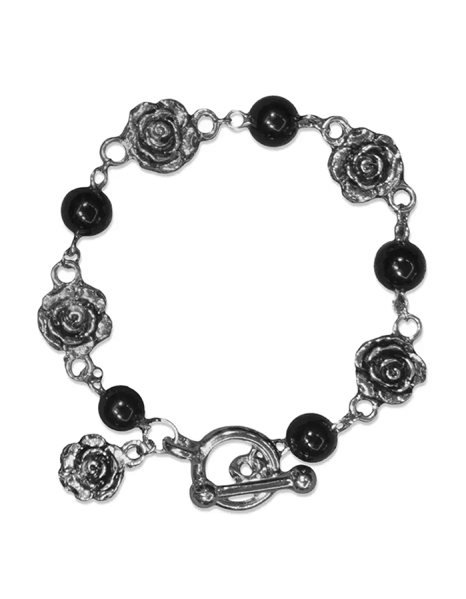 [X:ORDINARY] BLACK & ROSE BRACELET