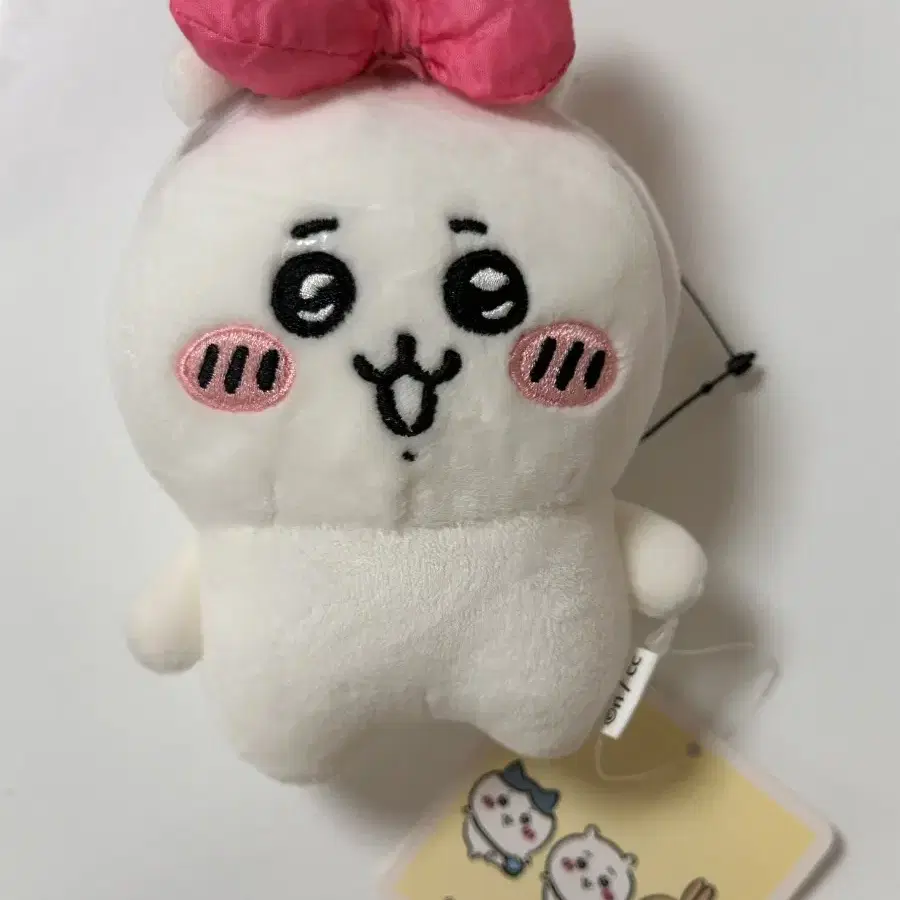 10cm 15cm 20cm 인형 머리 리본 핑크