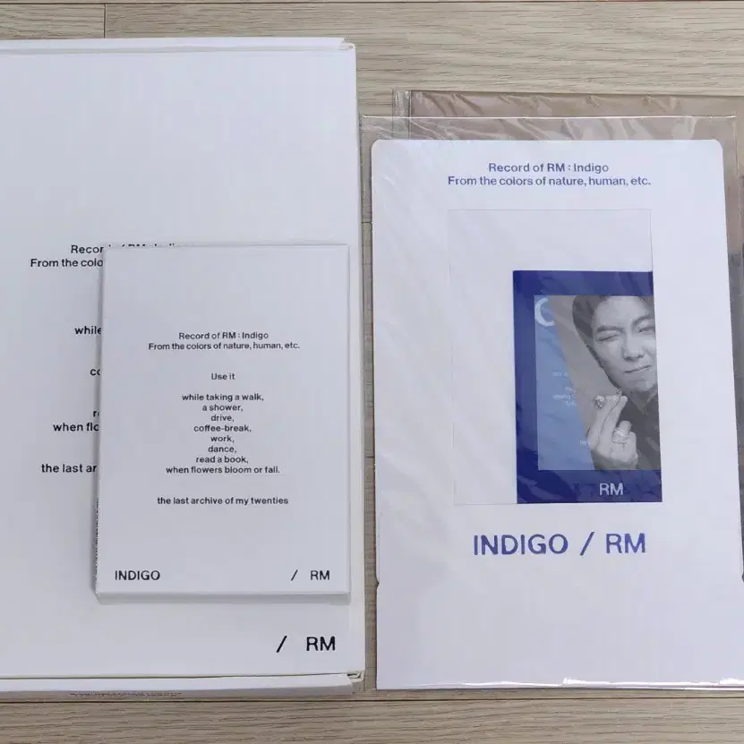 RM (BTS) Indigo 앨범 세트