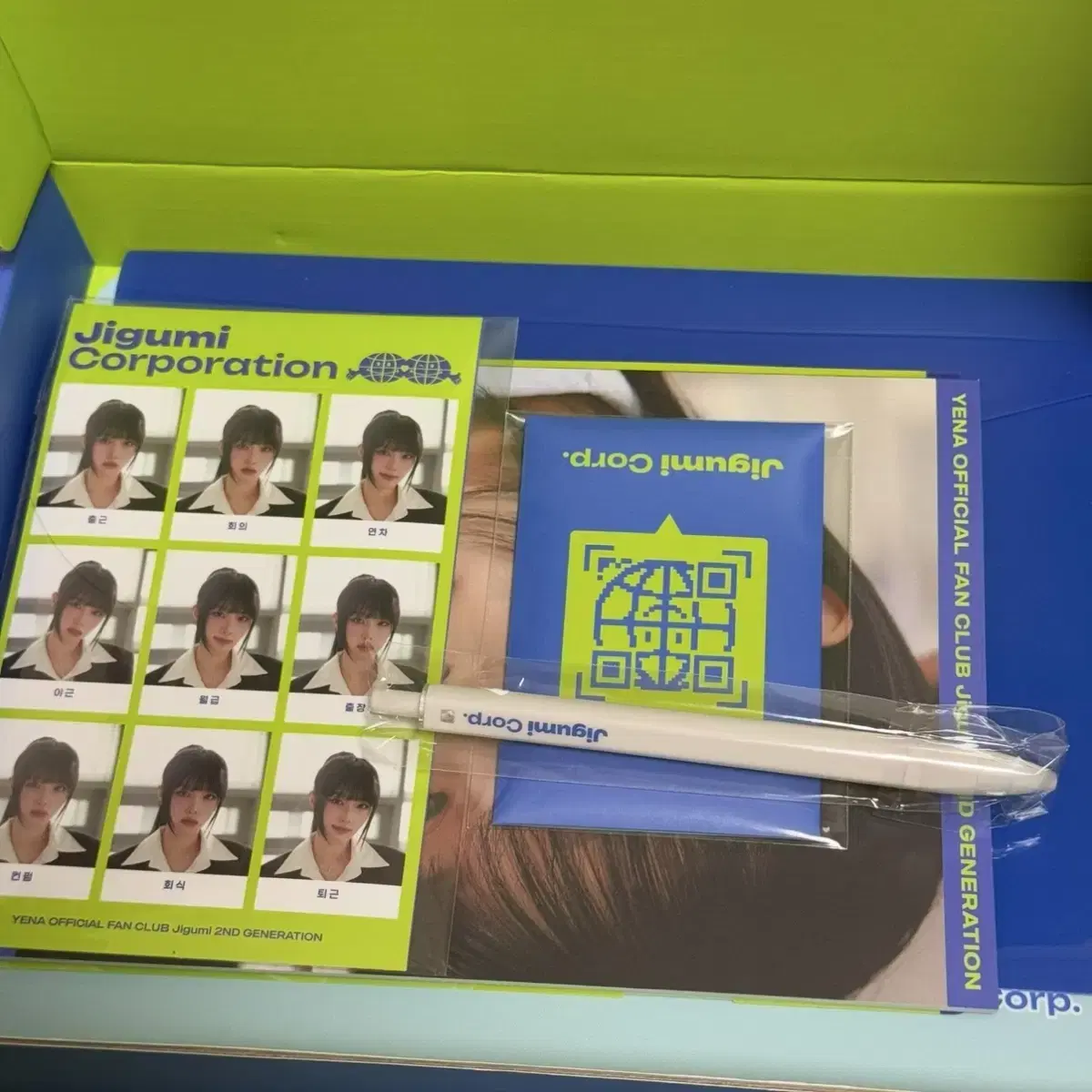 Yena Yena Official 2nd Fan Club kit Jukimi on Bunjang Global