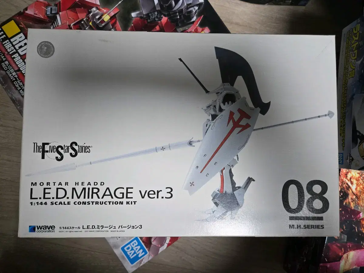 프라모델 [wave] FSS LED MIRAGE ver.3 레드 미라쥬
